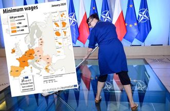 Płaca minimalna w Polsce. Jak wypada na tle Europy?