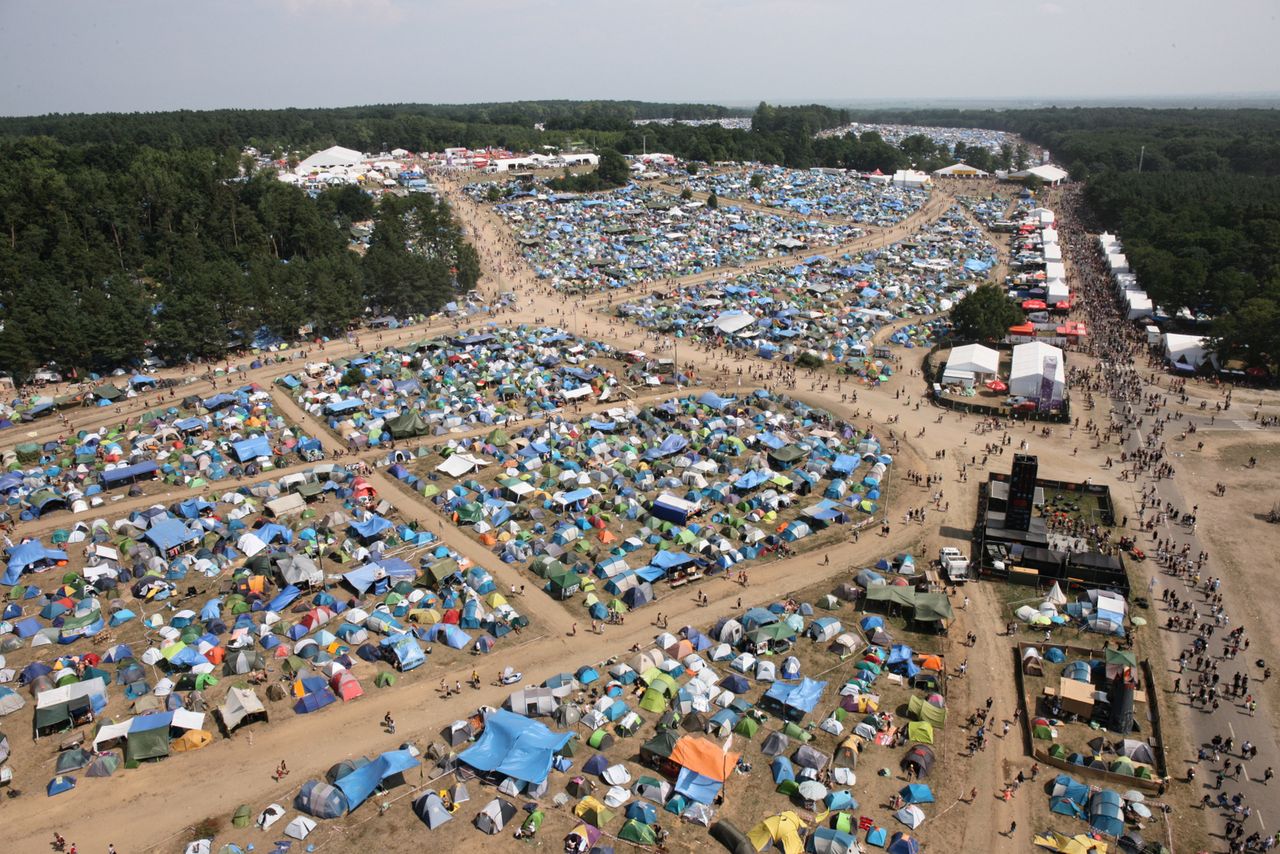 Jerzy Owsiak otworzył festiwal Pol'and'Rock. Chwilę wcześniej złapano 2 dilerów