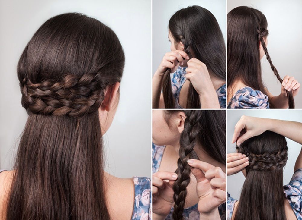 simple hairstyle for long and medium loose hair tutorial 