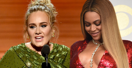 Grammy 2017: Adele ze sceny zadedykowała swoją nagrodę Beyonce. Gwiazda wzruszyła się do łez!