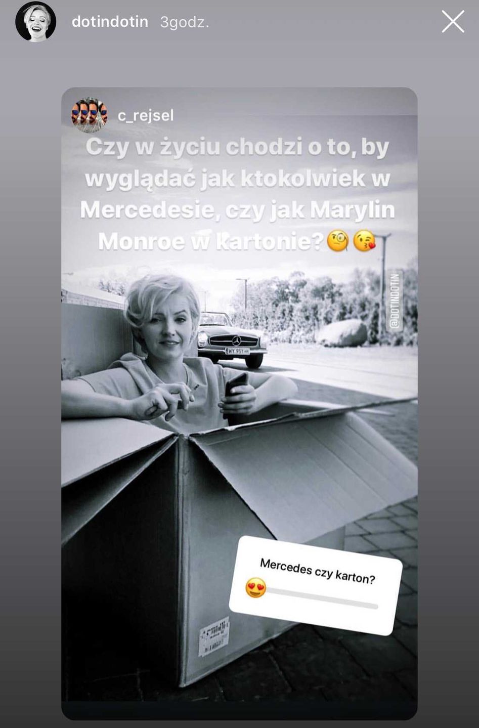 Dorota Szelągowska jak Marilyn Monroe