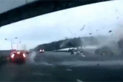 Katastrofa lotnicza w Moskwie okiem kierowcy