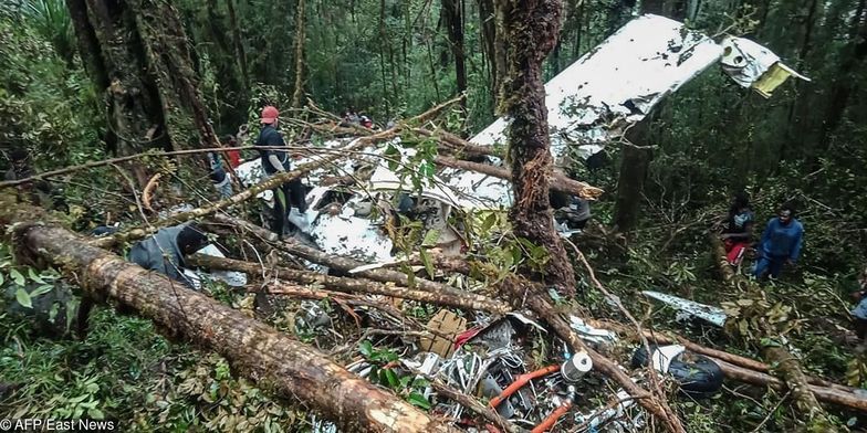 Katastrofa samolotu w Indonezji. Przeżył tylko nastolatek