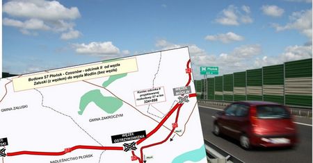 Krajowa "siódemka" zamieni się w ekspresówkę. Rusza kolejny przetarg na S7 Płońsk-Czosnów