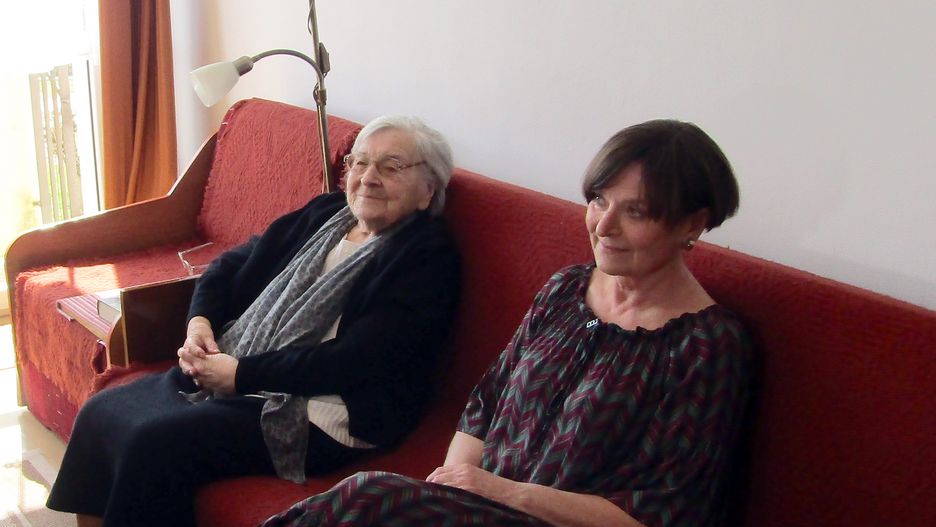 Jolanta Makowska z mamą Anną Lehmann