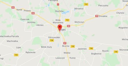 Wypadek na S7 koło Grójca. Przewróciła się cysterna z olejem rzepakowym