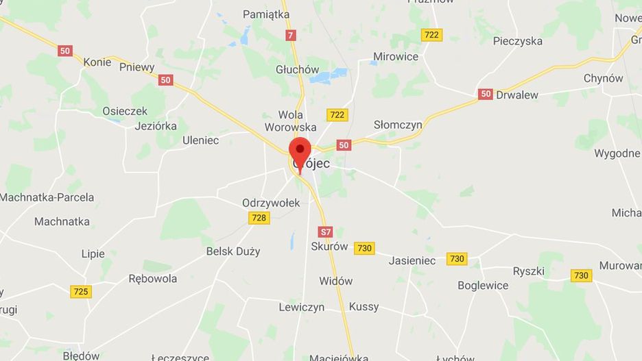 Do przewrócenia się cysterny doszło na drodze S7 koło Grójca