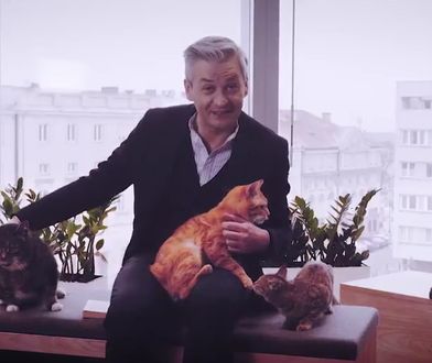 "Koty ocieplające wizerunek i te gorszego sortu". Biedroń namawia do kociej adopcji
