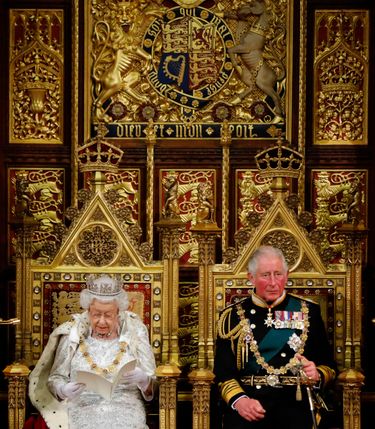 Książę Karol i królowa Elżbieta II, październik 2019