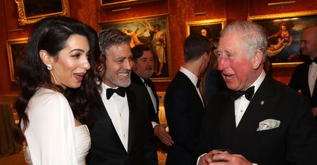 Amal Clooney oczarowała księcia Karola