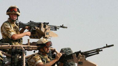 Brytyjski patrol w Basrze