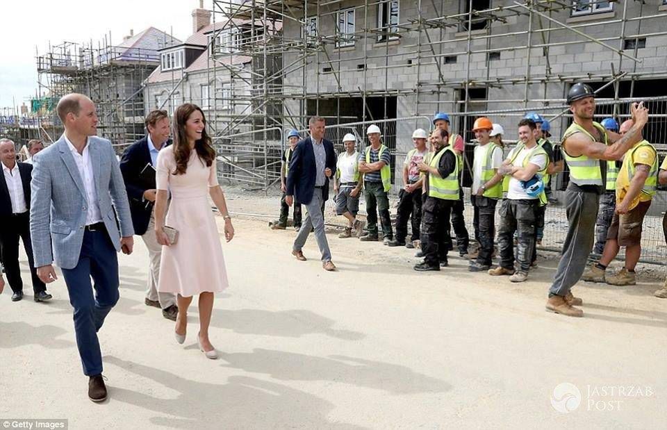 Selfie Sama Wayne'a z księżną Kate i księciem Williamem