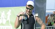 Tomasz Karolak ukończył triatlon