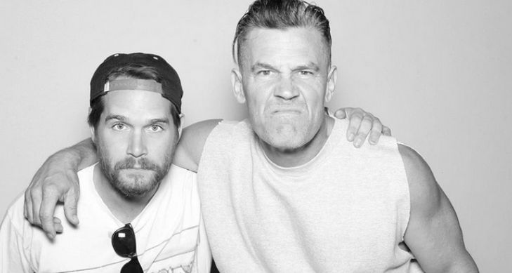Josh Brolin z synem Trevorem