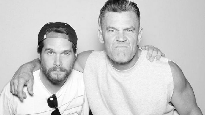 Josh Brolin z synem Trevorem