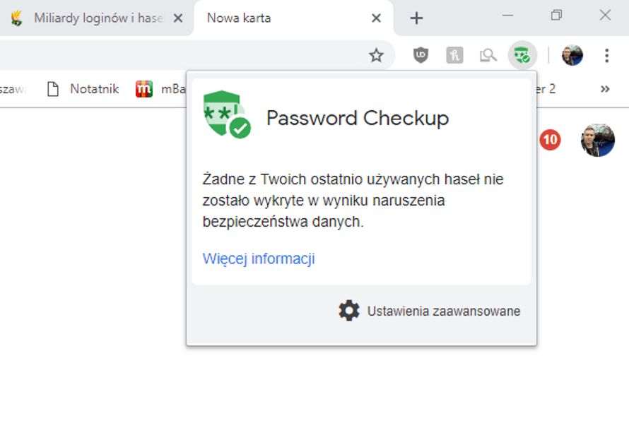 Wtyczka do Chrome od Google, która powie czy twoje hasło wyciekło