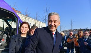 Wpadka Roberta Biedronia na konwencji w Kielcach