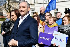 Strajk nauczycieli 2019. Robert Biedroń przelał pieniądze ZNP