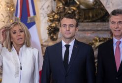 Brigitte Macron cała na biało. Zadała szyku w Argentynie