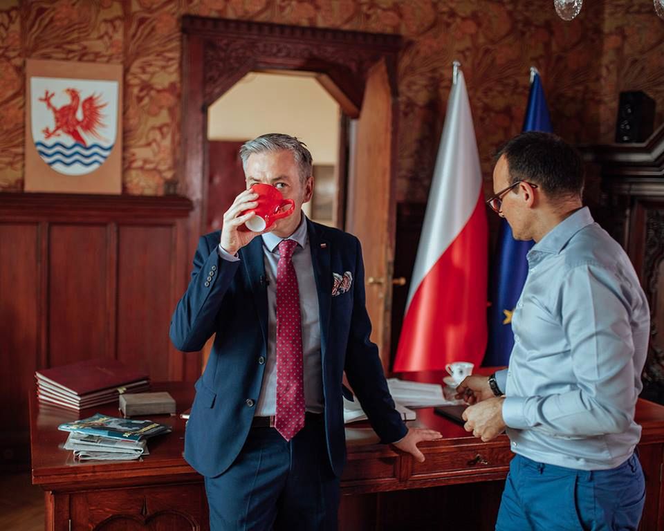 Robert Biedroń i Marcin Anaszewicz 