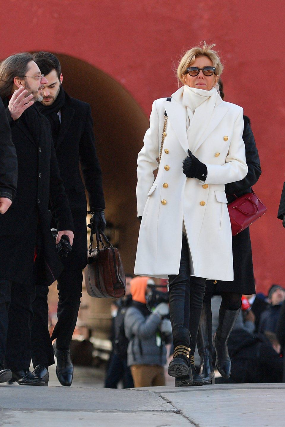 Brigitte Macron i Emmanuel Macron w Chinach