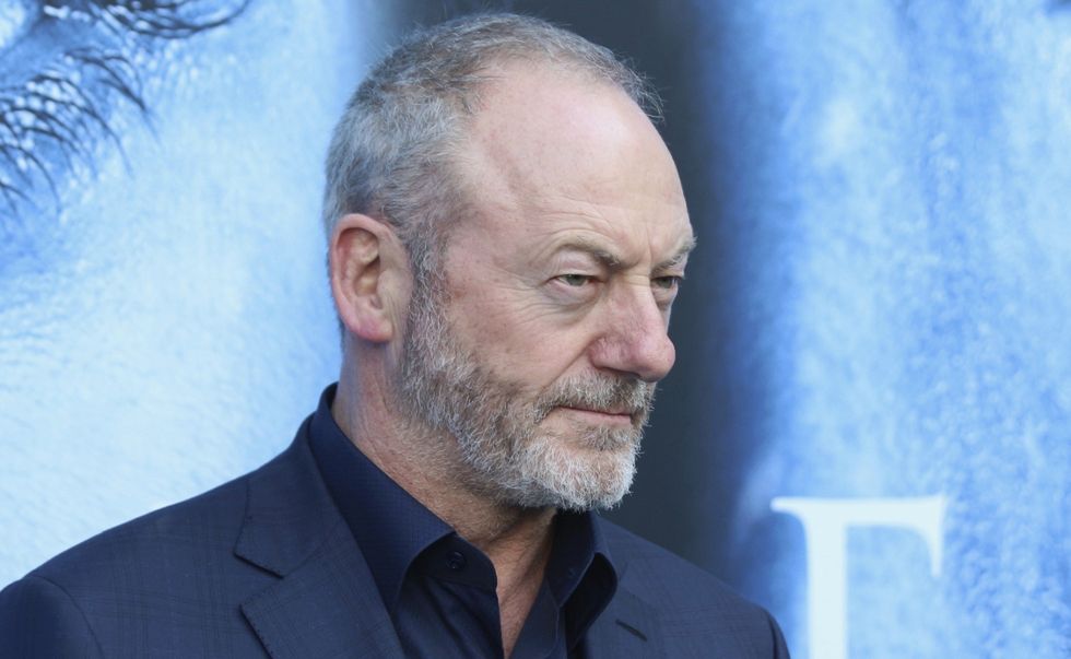 Liam Cunningham, grający w "Grze o tron" Davosa Seawortha 