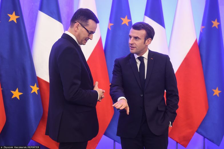 W poniedziałek premier Mateusz Morawiecki spotkał się z prezydentem Francji Emmanuelem Macronem