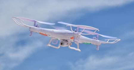 Dron jako zastosowanie w fotografii
