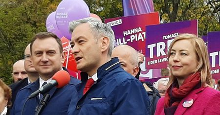Po publikacji WP: Lewica tonuje nastroje. Szef sztabu wyborczego Roberta Biedronia spotkał się z Hanną Gill-Piątek