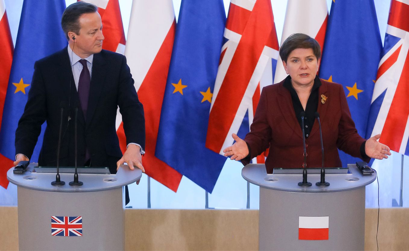 Spotkanie Szydło-Cameron i... Kaczyński. Lider PiS o „niebywałym ataku na Polskę”