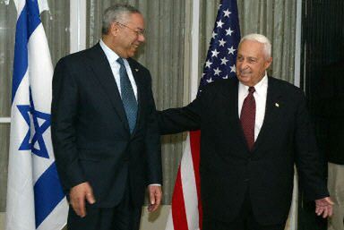 Powell i Szaron o konieczności walki z terroryzmem