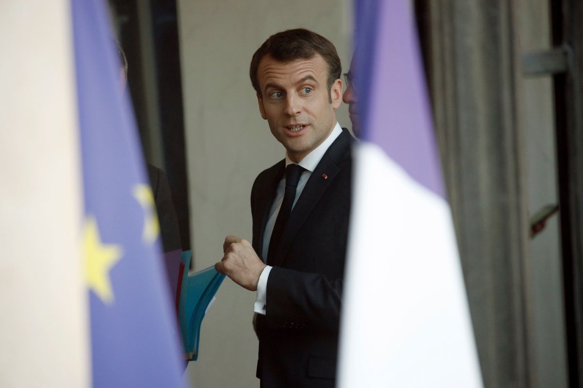 Emmanuel Macron wzywa do rewizji traktatów unijnych