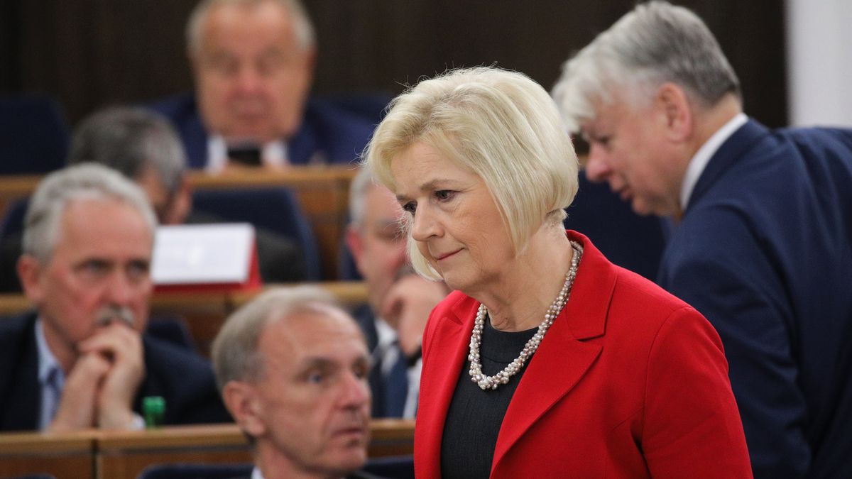 Lidia Staroń nie zagłosowała za prof. Grodzkim. Teraz tłumaczy swoją decyzję