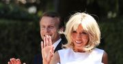 Brigitte Macron odsłania ramiona w Grecji. Pierwsza dama wie, jak zwrócić uwagę
