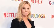 LOOK OF THE DAY: Charlize Theron w czarnym total look
