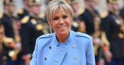 Nowa królowa recyklingu. Brigitte Macron w ulubionym niebieskim stroju