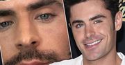 Przystojny Zac Efron oszpecił się. Co się stało z jego śliczną buźką?