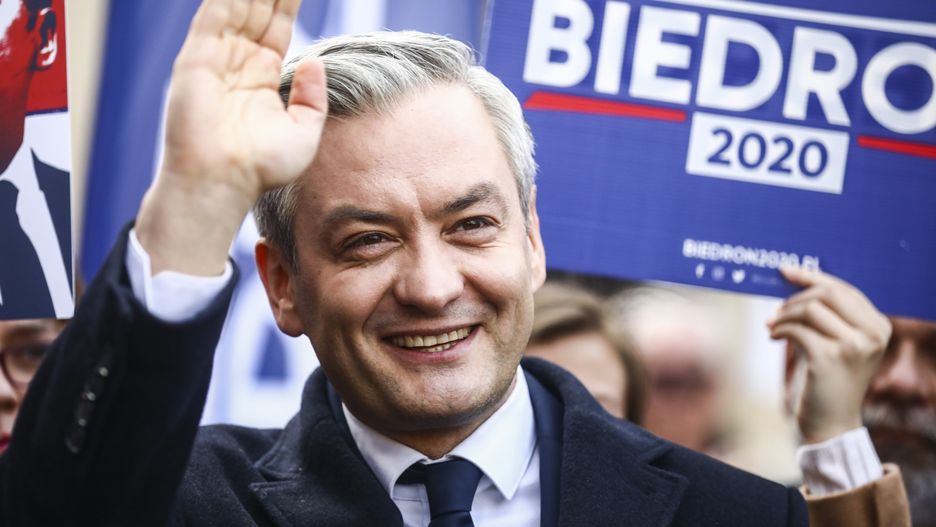 Wybory prezydenckie 2020. Robert Biedroń - kandydat Lewicy na prezydenta (zdj. arch.)
