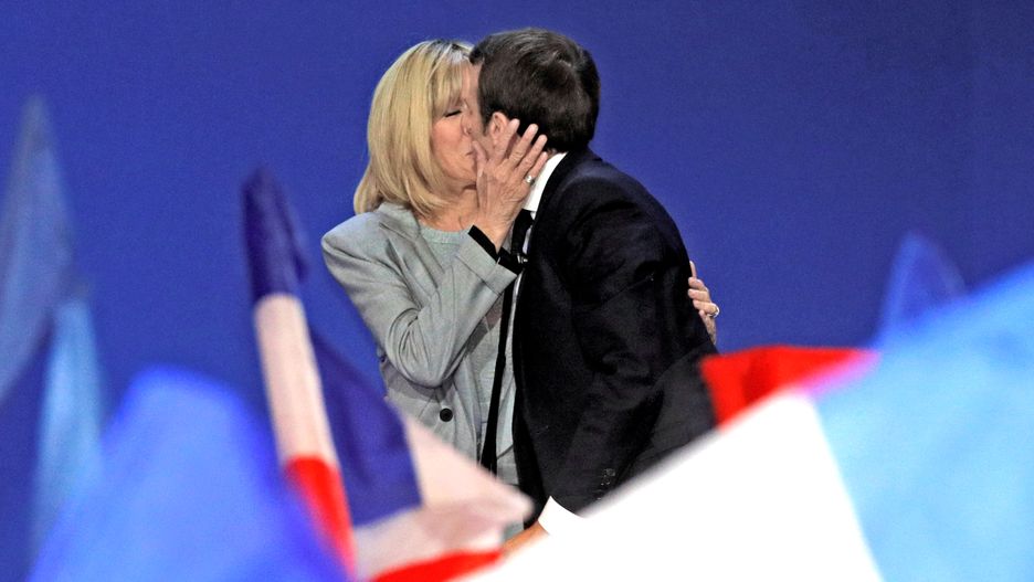 Francuska para prezydencka jest znana z okazywania sobie czułości.
