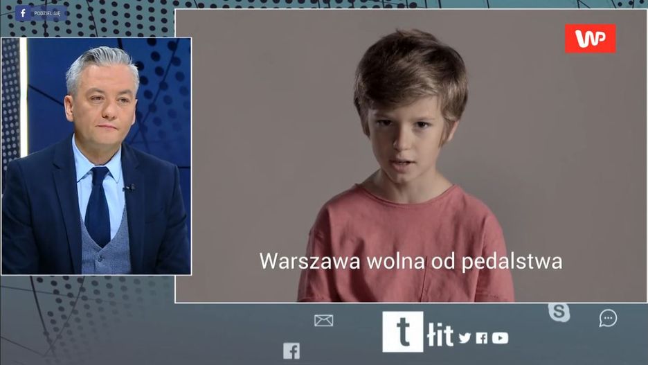 Robert Biedroń wstrząśnięty spotem WP