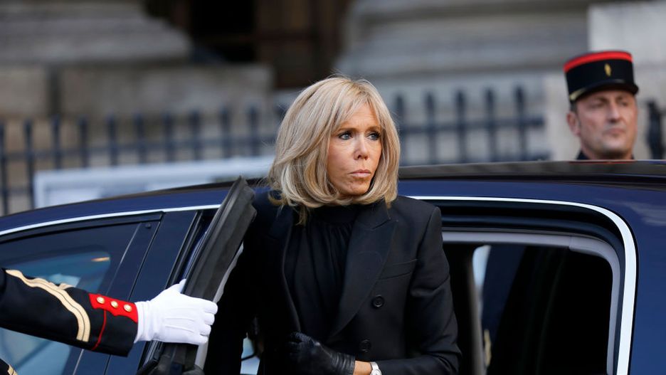 Brigitte Macron w Paryżu