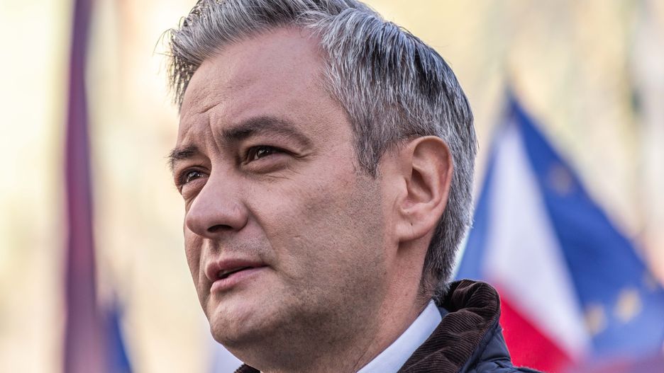 Bruksela. Robert Biedroń pokazał film "Tylko nie mów nikomu"