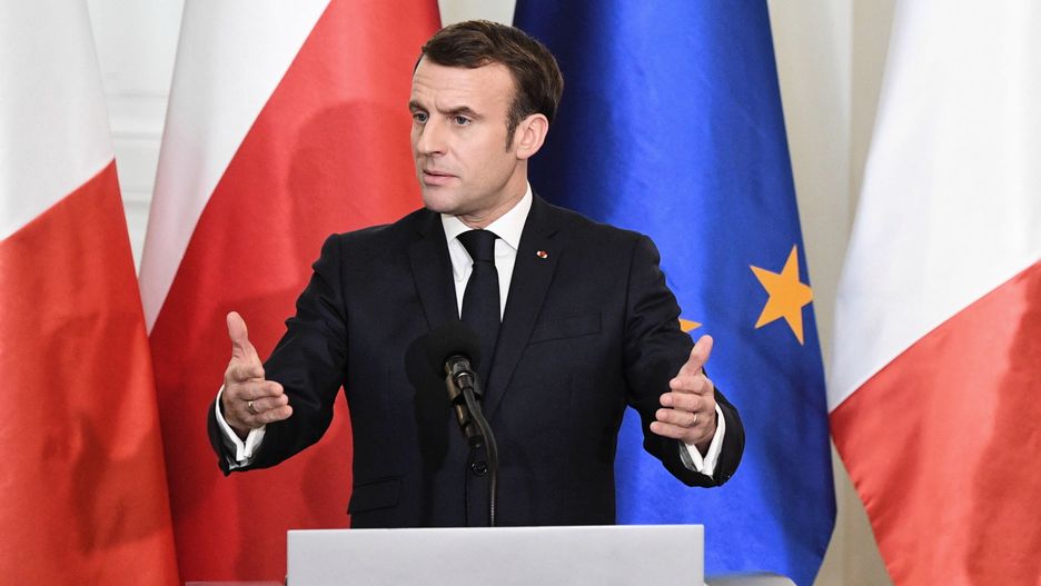 Emmanuel Macron odwiedził Polskę