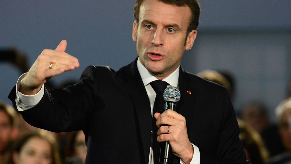 Prezydent Francji Emmanuel Macron zostanie w Polsce do wtorku