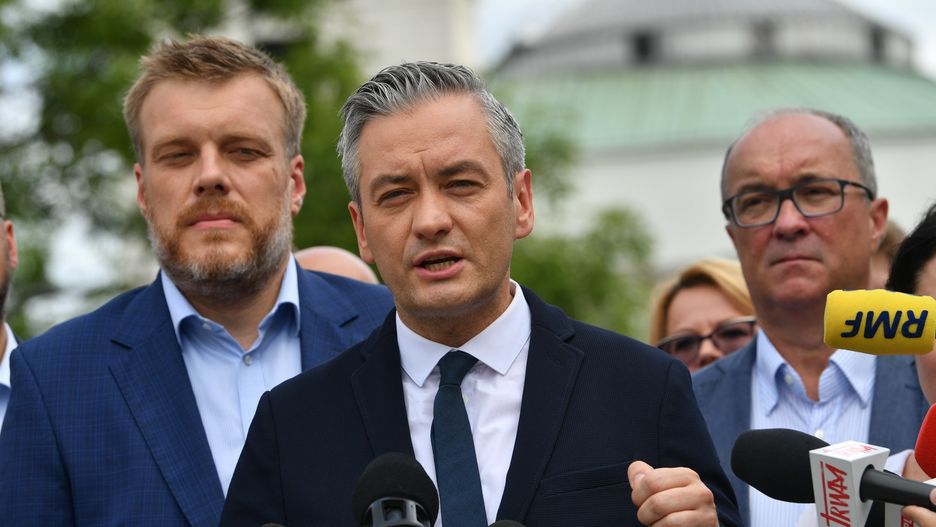 Robert Biedroń ostrzegał, że przez Grzegorza Schetynę i PO "dojdzie do katastrofy"