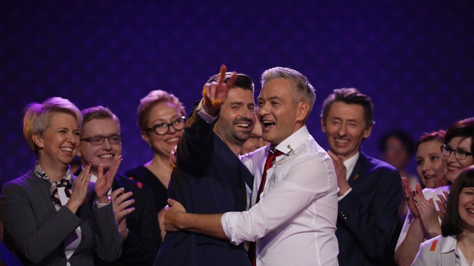 Robert Biedroń ogłosił nazwę swojej partii podczas konwencji w Warszawie