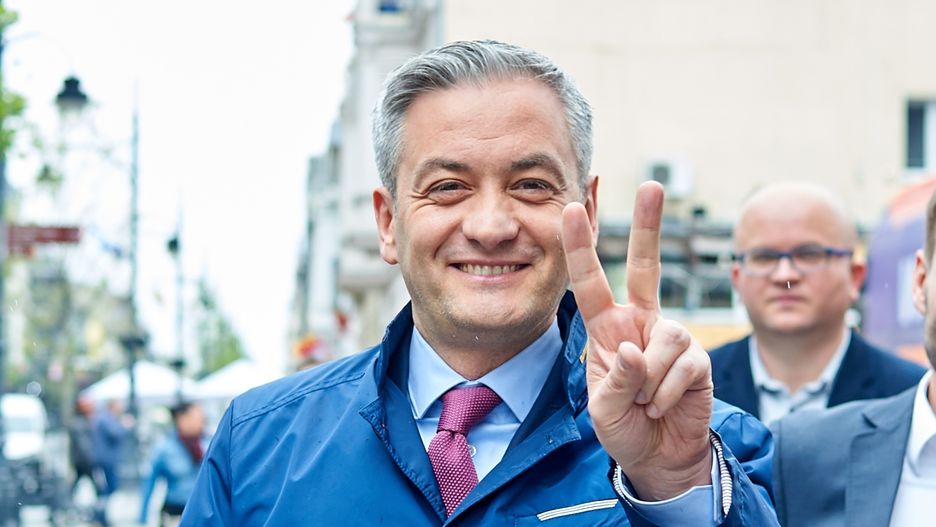 Robert Biedroń, lider Wiosny