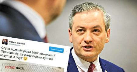 "Egzamin przed bierzmowaniem?" Biedroń oburzony pytaniami do Karty Polaka.