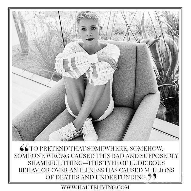 59 letnia Sharon Stone w kampanii dla "Haute Living"