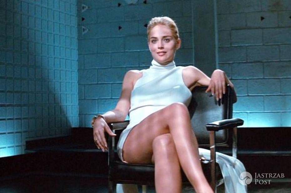 Sharon Stone w filmie Nagi Instynkt